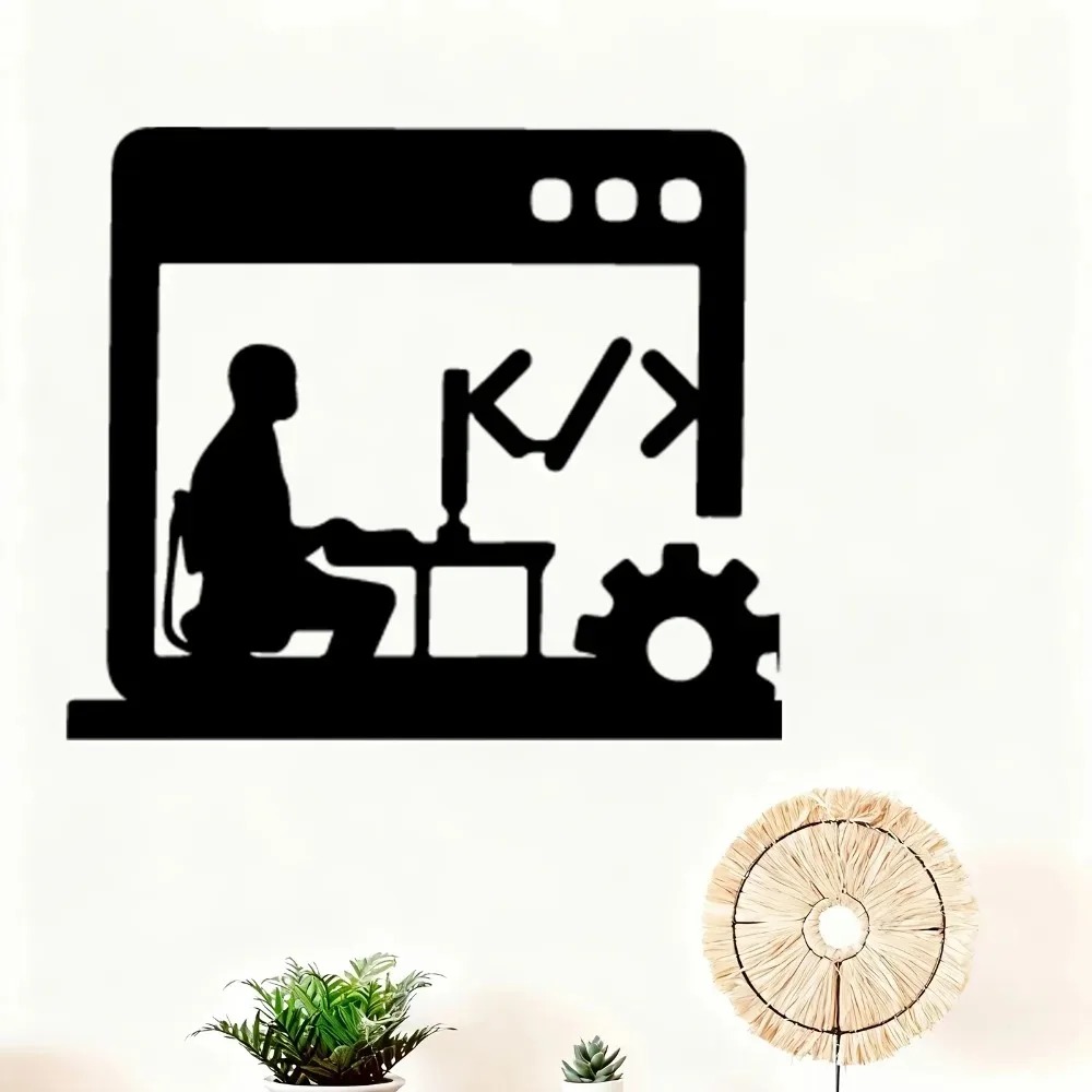 Tech Office Wall Art - Software Developer Wall Art, Aluminum Metal