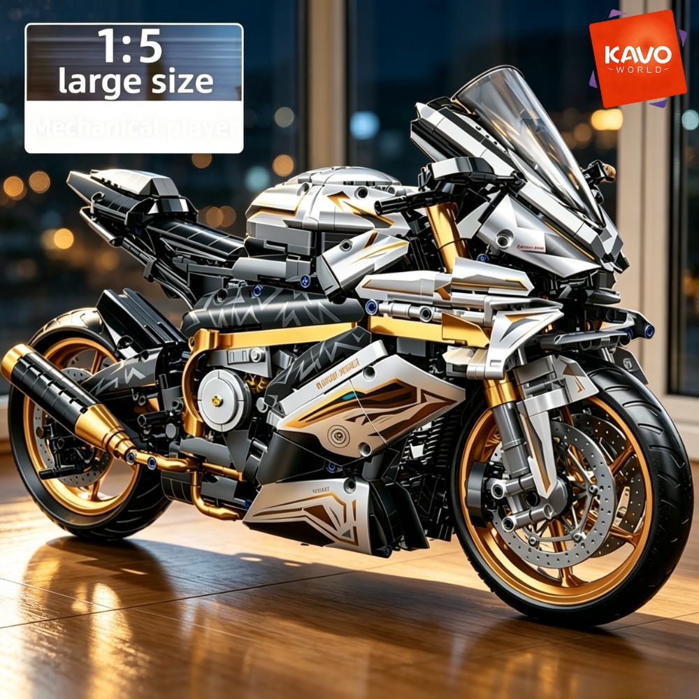 High Tech Office Room - KAVOWORLD 1:5 Large Scale Sport Motorcycle