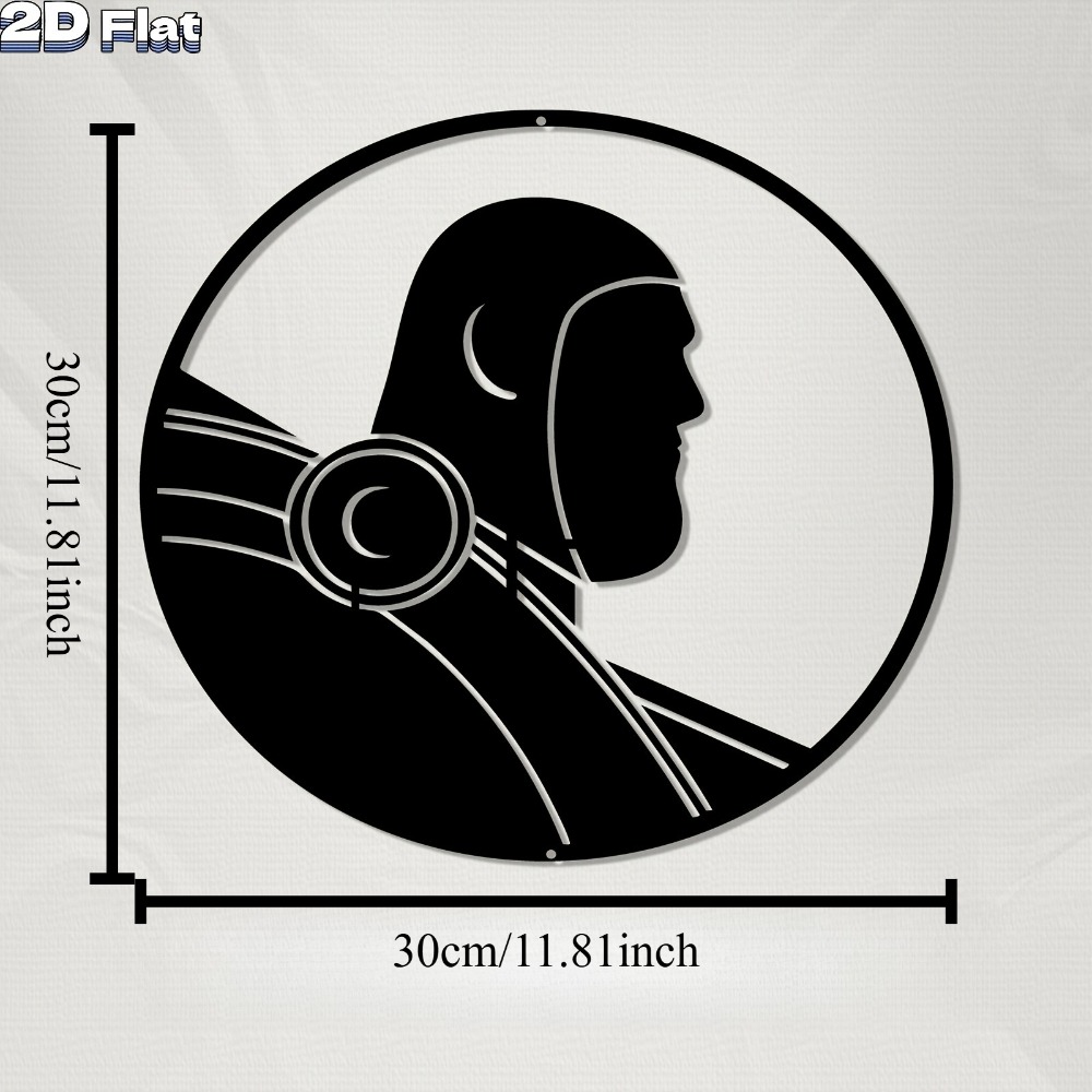 Modern Robot Aluminum Wall Art - огляд і ціна Tech Office Wall Art