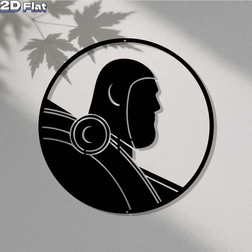 Modern Robot Aluminum Wall Art - огляд і ціна Tech Office Wall Art