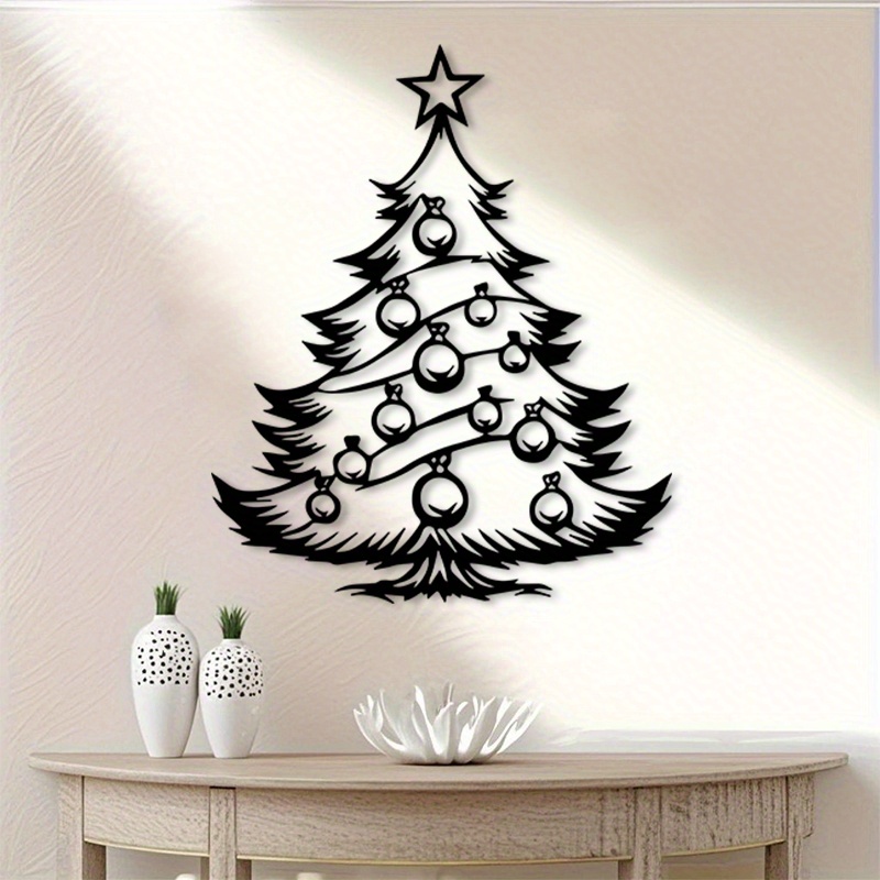 CIFBUY Laser Cut Tree Metal Wa - огляд і ціна Tech Office Wall Art