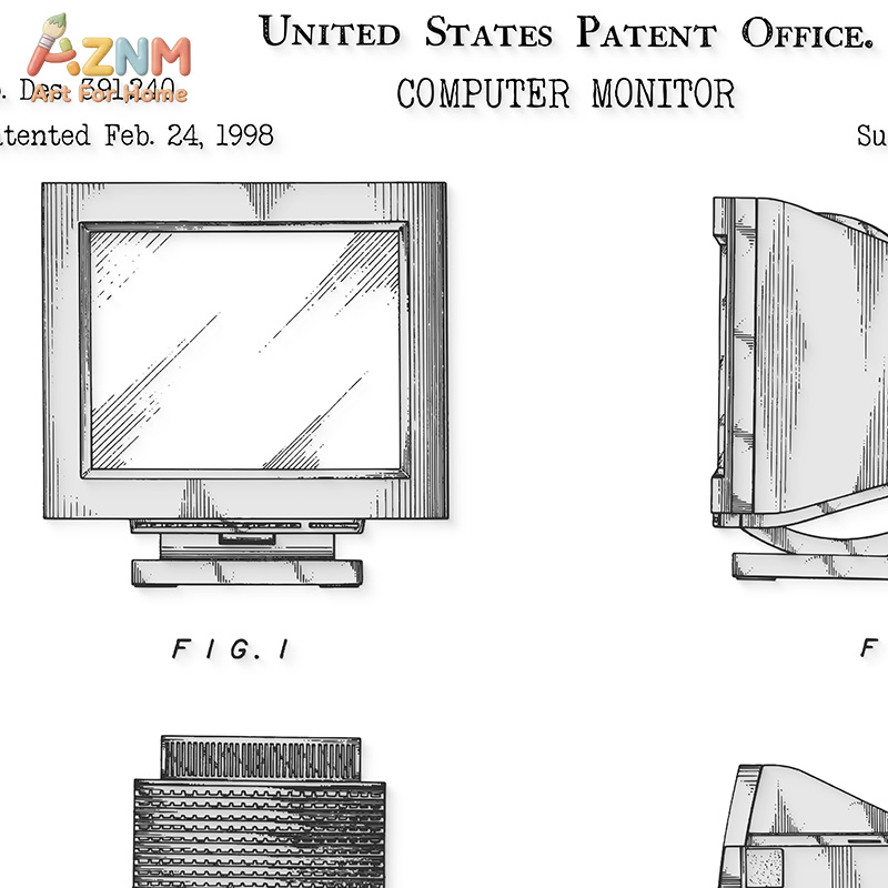 AZNM Computer Motherboard Pate - огляд і ціна Tech Office Wall Art