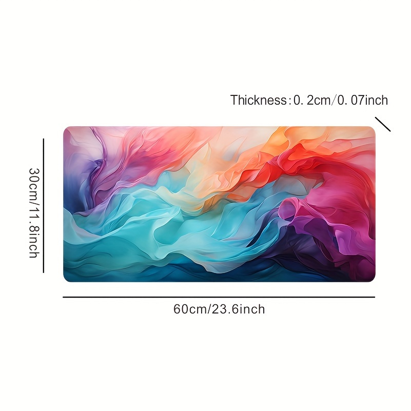 Large Abstract Color Mouse Pad - огляд і ціна Office Tech Desk