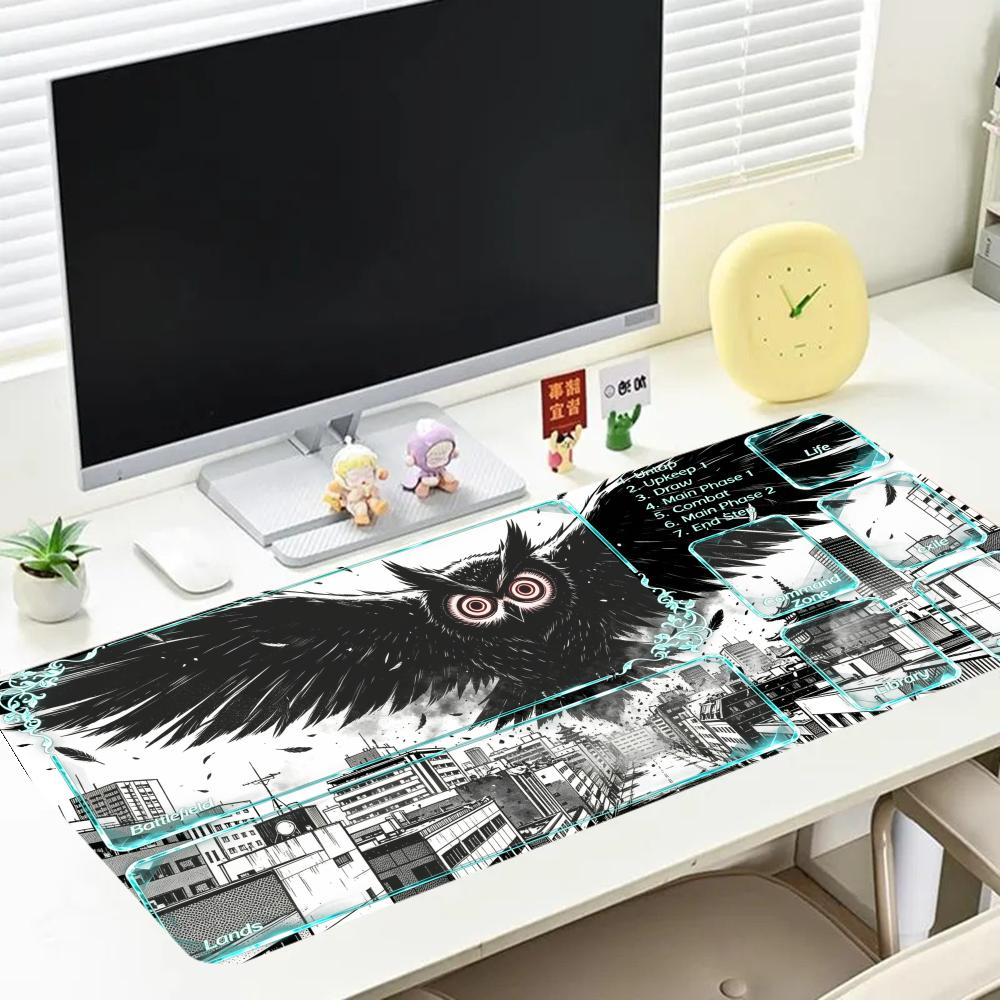 City dark beast playmat cyan t - огляд і ціна Office Tech Desk