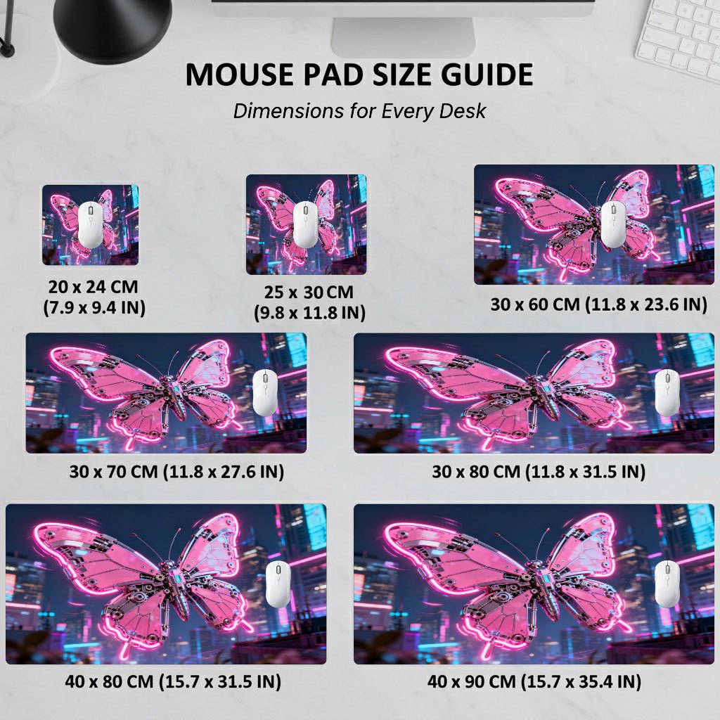 Brand Pink Tech Iron Art Mouse - огляд і ціна Office Tech Desk