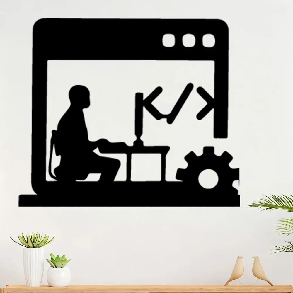 Metal Wall Art Tech Gift for S - огляд і ціна Tech Office Wall Art
