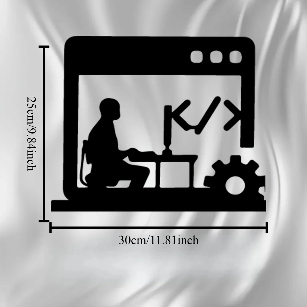 Metal Wall Art Tech Gift for S - огляд і ціна Tech Office Wall Art