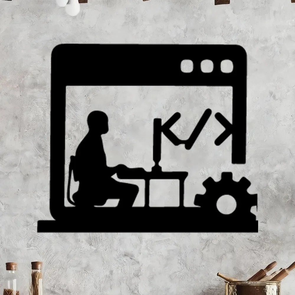 Metal Wall Art Tech Gift for S - огляд і ціна Tech Office Wall Art