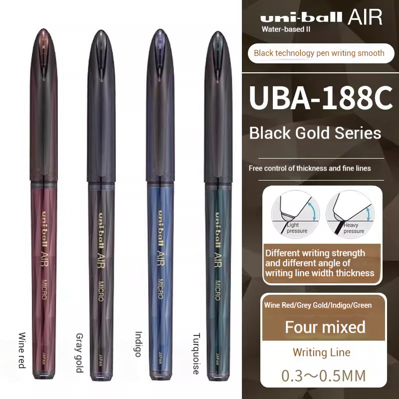 Uni Ball AIR Black Tech Gel Pe - огляд і ціна Office Tech Supply