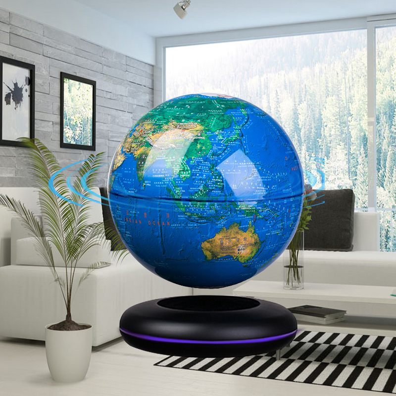 Magnetic Levitation Globe 8 In - огляд і ціна Office Tech Desk