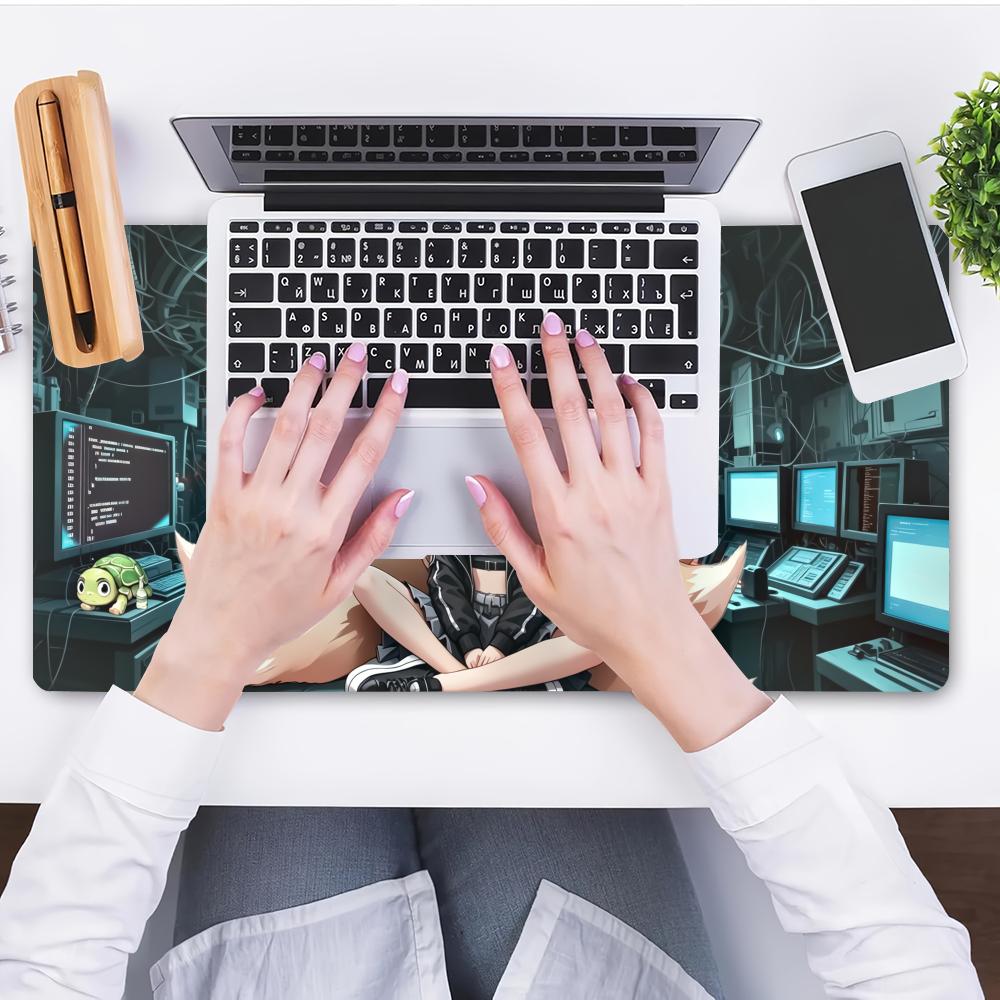 HYBXAXC Anime Fox Girl Gaming  - огляд і ціна Office Tech Desk